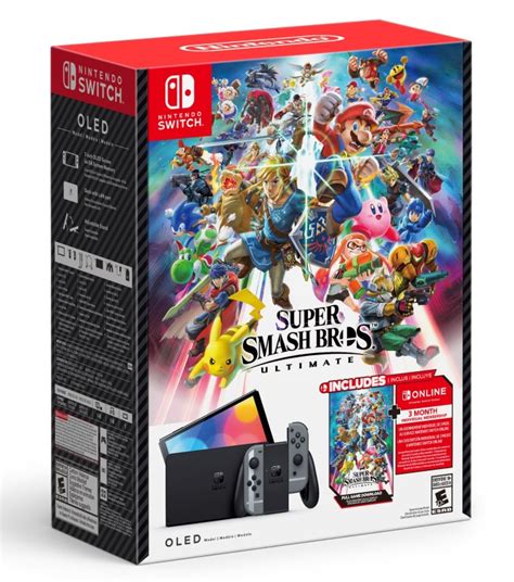 nintendo switch oled super smash bros ultimate|super smash bros ultimate game card.